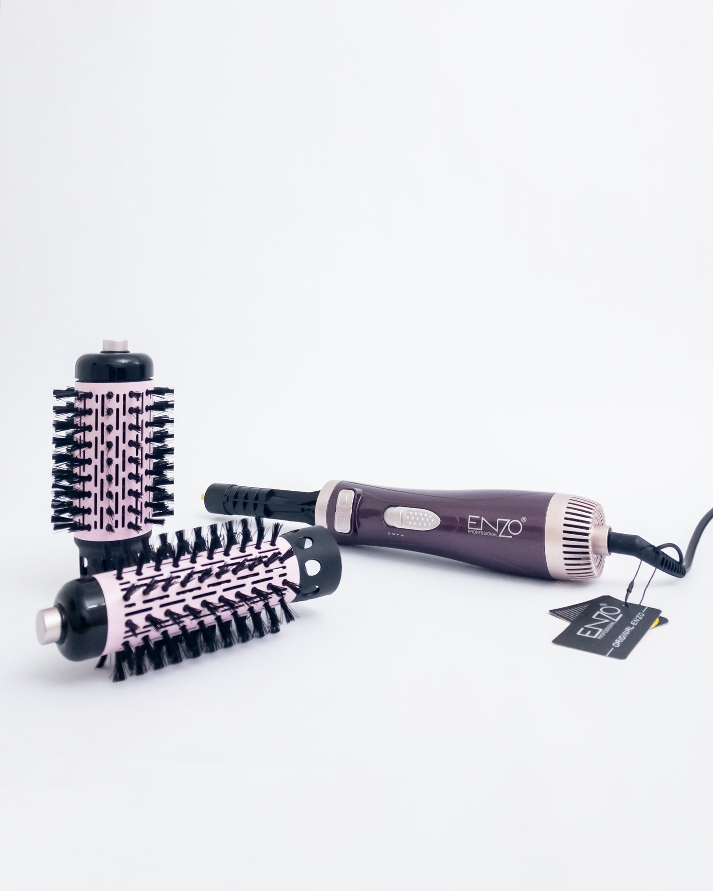 Brosse rotative ENZO Sèche-cheveux & Volumateur EN-747
